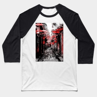 Japan Streets 2 Baseball T-Shirt